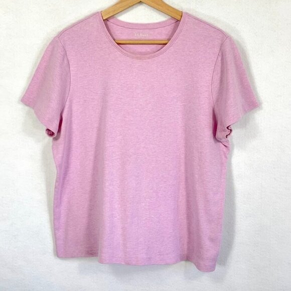 L.L. Bean T-Shirt Short Sleeve Crew Neck Stretch Classic Cotton Spring Summer XL - Picture 1 of 5